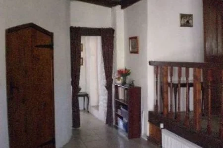 Hall in Cottage, leading to master bedroom & bathroom