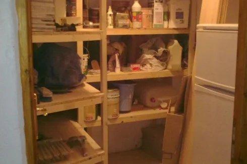 Kitchen store cupboard