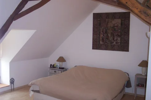 Bedroom in the villa