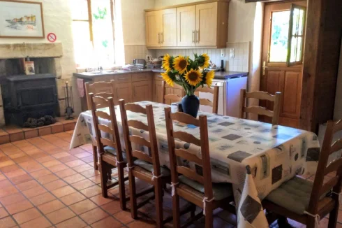 Spacious French Farmhouse Kitchens