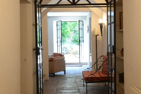 The Entrance Hall with a flagstone floor walked on since the times of William Shakespeare 1564-1616