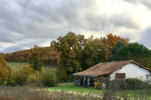 Barn at back of stable block