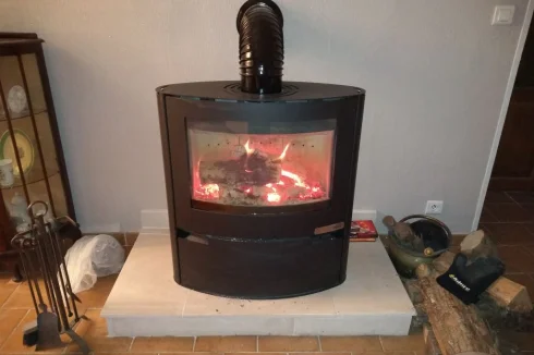 Scandanavian wood burner