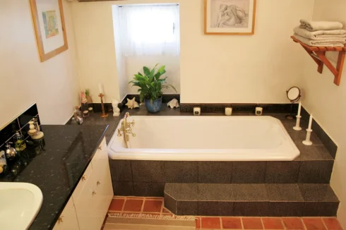 Main house bathroom