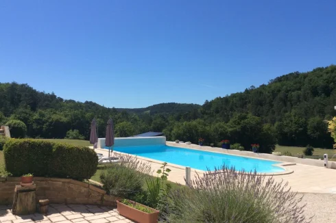 Pool with a view