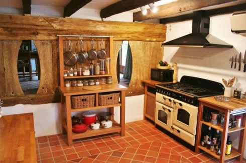 Main house kitchen