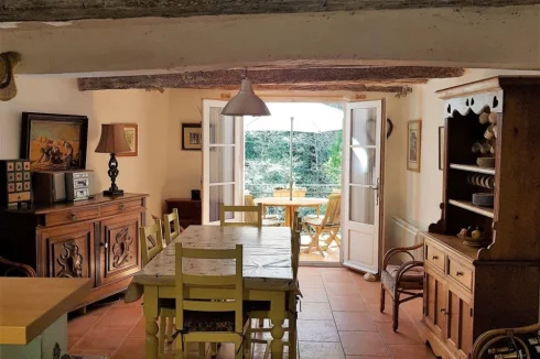 Dining Area Looking towards the Terrace