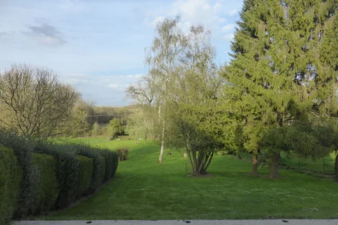 Rear garden and adjoining fields