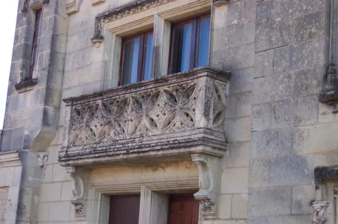 detail of balcony