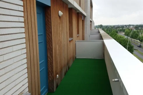 entrance of the apartment