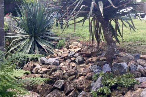 Garden rockery