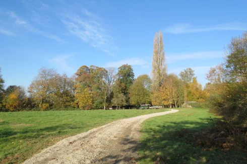 lower field driveway