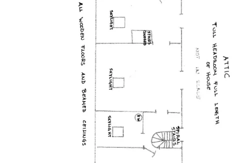 attic/loft plan