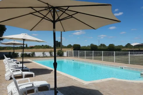 Swimming Pool - 14x6 salt water pool with security gate, pool alarm, fencing & amazing views