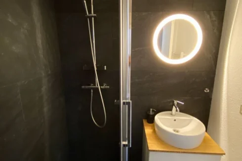 Renovated bathroom