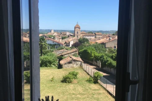 Stunning view of one of the most beautiful villages in France