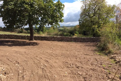 Great views and dry stone wall