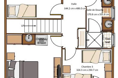 Upper Level Floor Plan