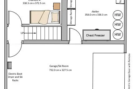 Basement Level Floor Plan