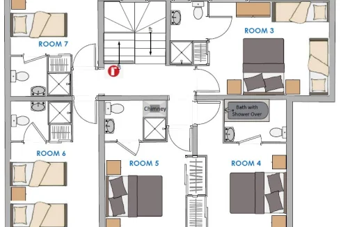 Floor Plan - Top Floor