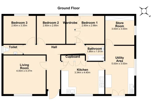 Floorplan, main residence