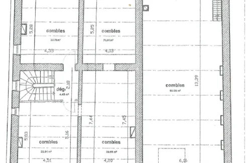 Second floor plan