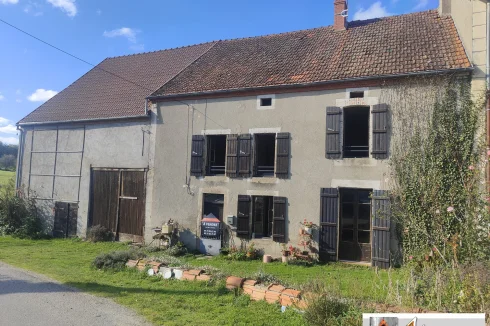 Semi Detached House with Barn and Outbuildings