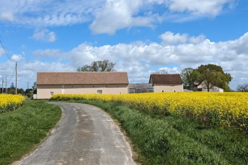 Towards the property (no through road)