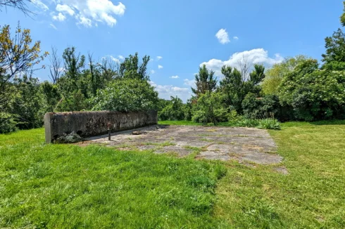 Possible above ground pool area