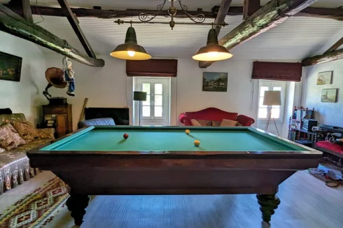 Billiard room