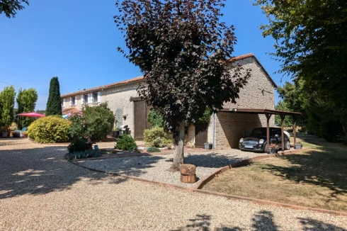 Carport and Barn