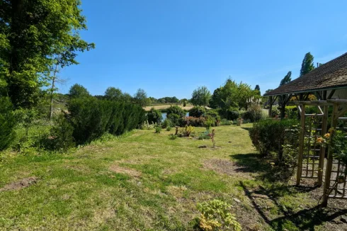 Main garden towards lake