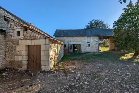 Bread oven room & barn