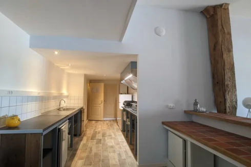 Reception room kitchen