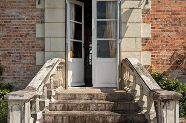 Original entrance steps