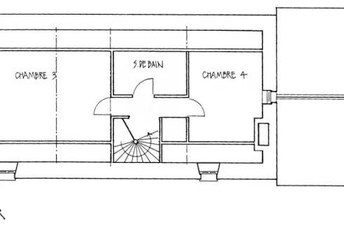 Plan of house