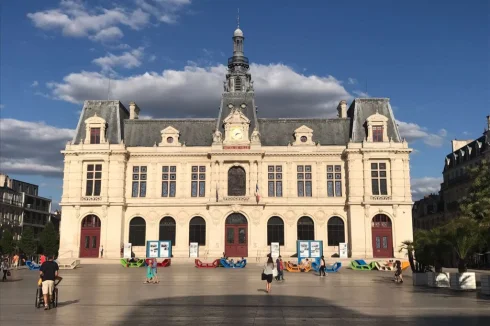 The historic town of Poitiers