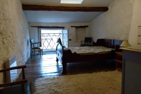 Attic bedroom