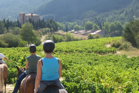 Horse riding near Serres