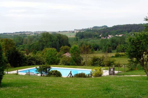 Swimming pool from the property