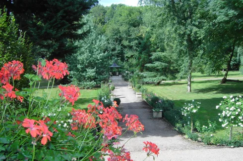 view arbour from house