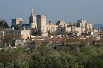 Beautiful tiny city of Avignon