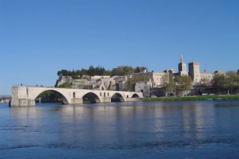 The famous bridge of Avignon