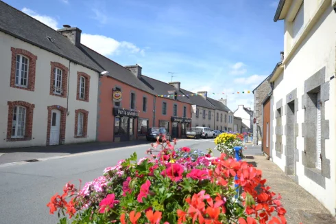 Village view from front drive