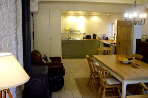 Kitchen and Dining Area