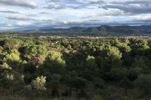 View of the Tet valley from the house