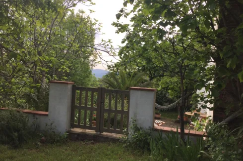 gate into back garden