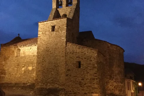 the church at night