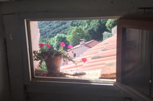 view across roofs from top bedroom