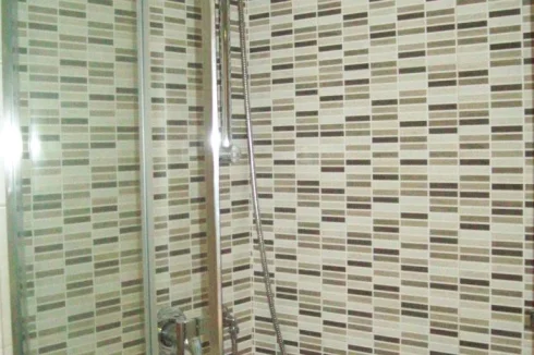 Bathroom Shower, Italian style for easy cleaning